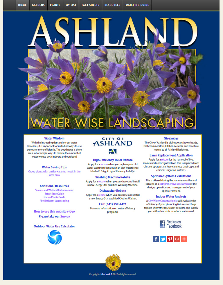 Visit  Water Wise Landscaping